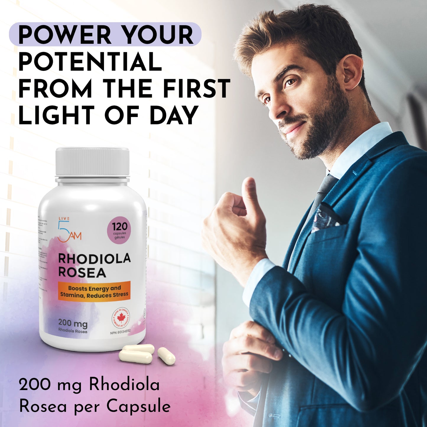 Rhodiola Rosea 200 mg
