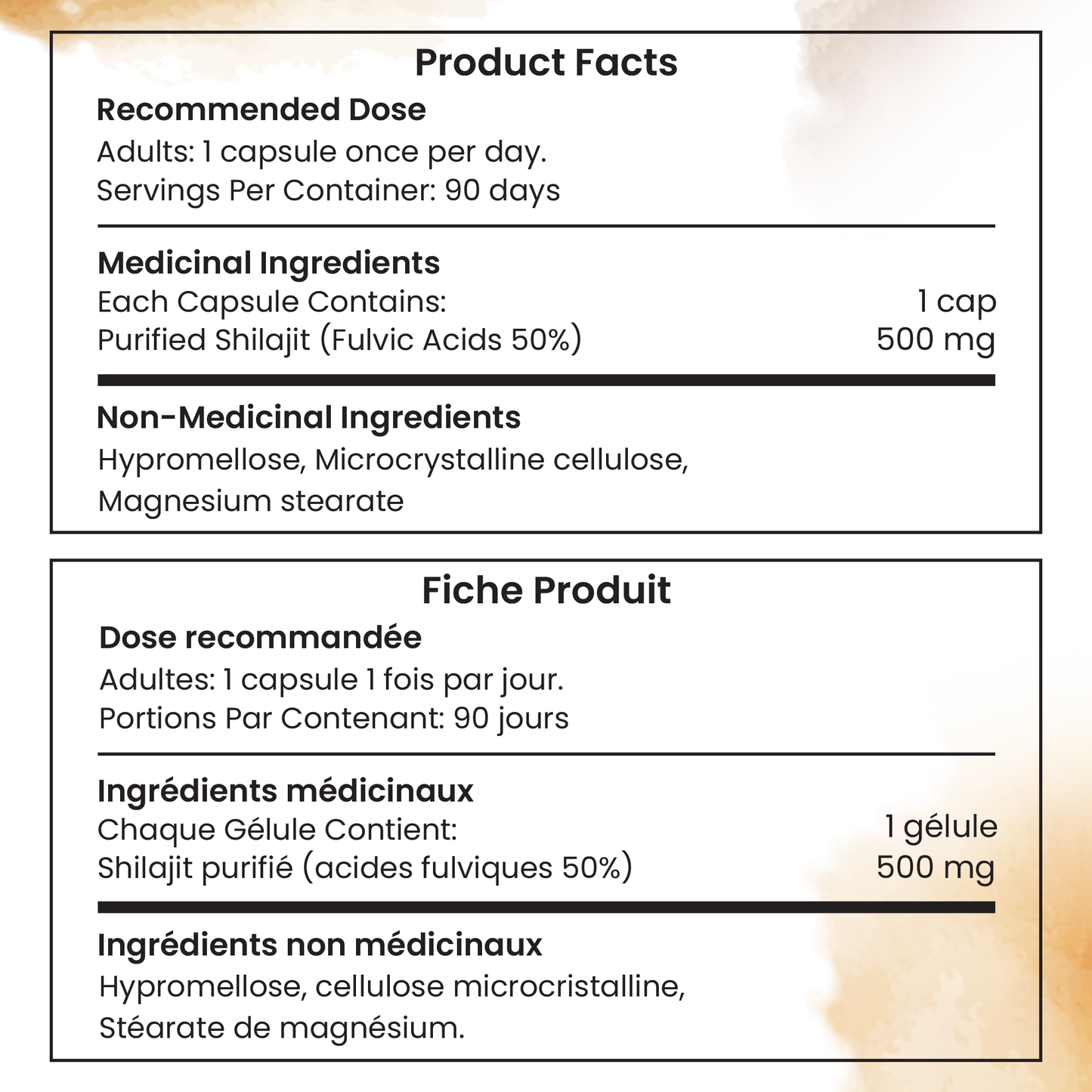 Shilajit 500 mg