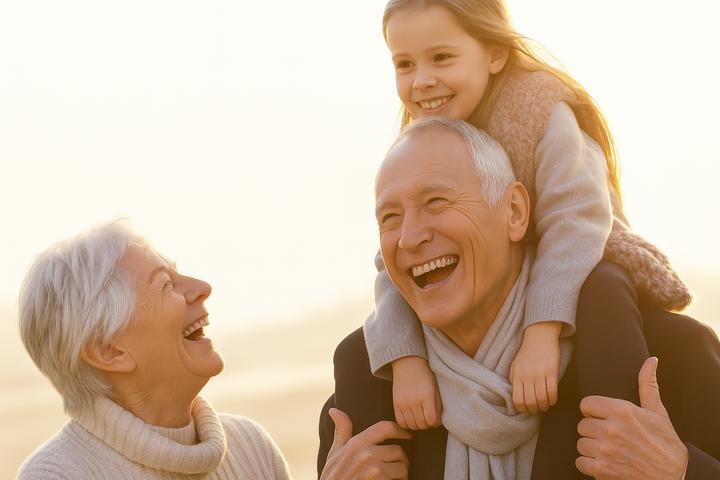 Reflective scene on the hidden causes of aging