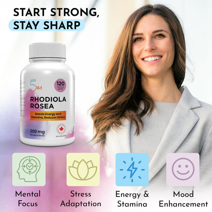 Rhodiola rosea, an adaptogenic herb for stress relief