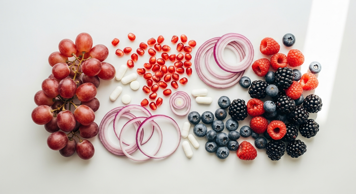 Antioxidant-rich foods and capsules