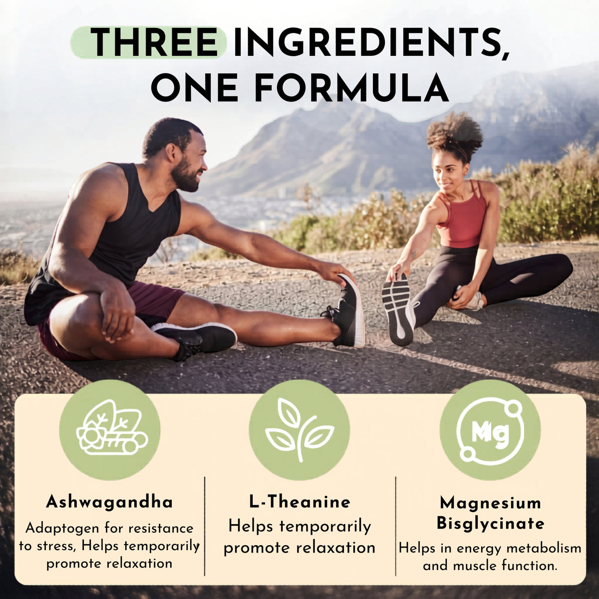 Live 5AM Ashwagandha+ formulated for calm focus under pressure