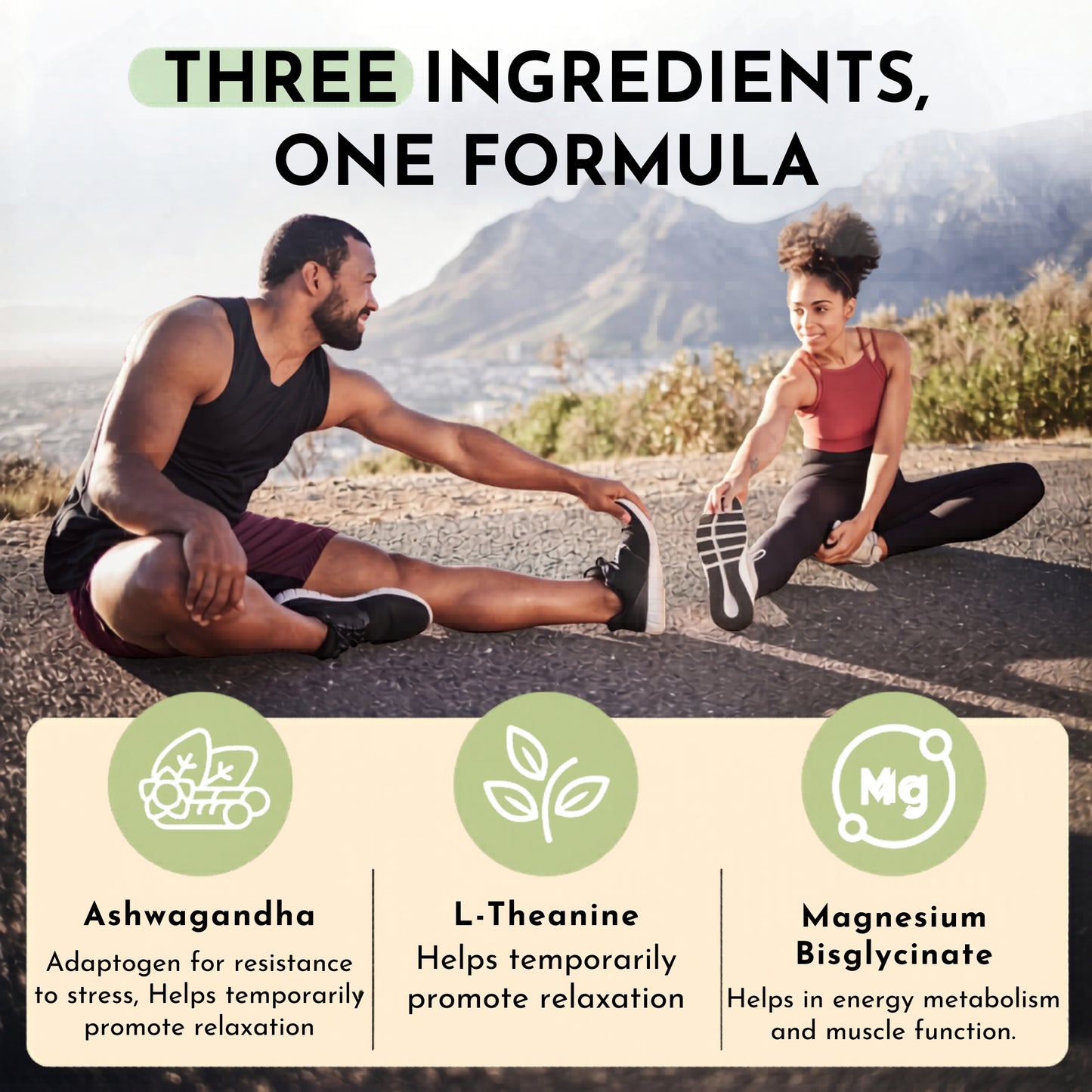 Live 5AM Ashwagandha+ formulated for calm focus under pressure
