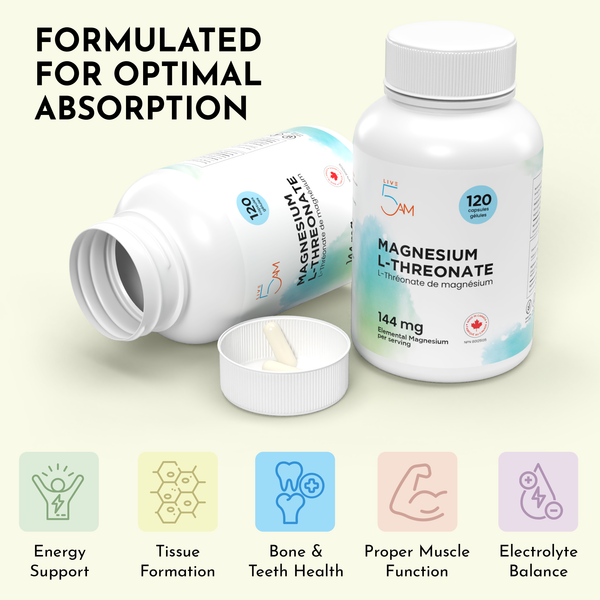 Live 5AM Magnesium L-Threonate brain-absorbable magnesium