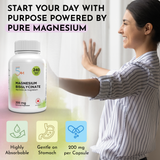 Live 5AM Magnesium Bisglycinate capsules for sleep and muscle recovery