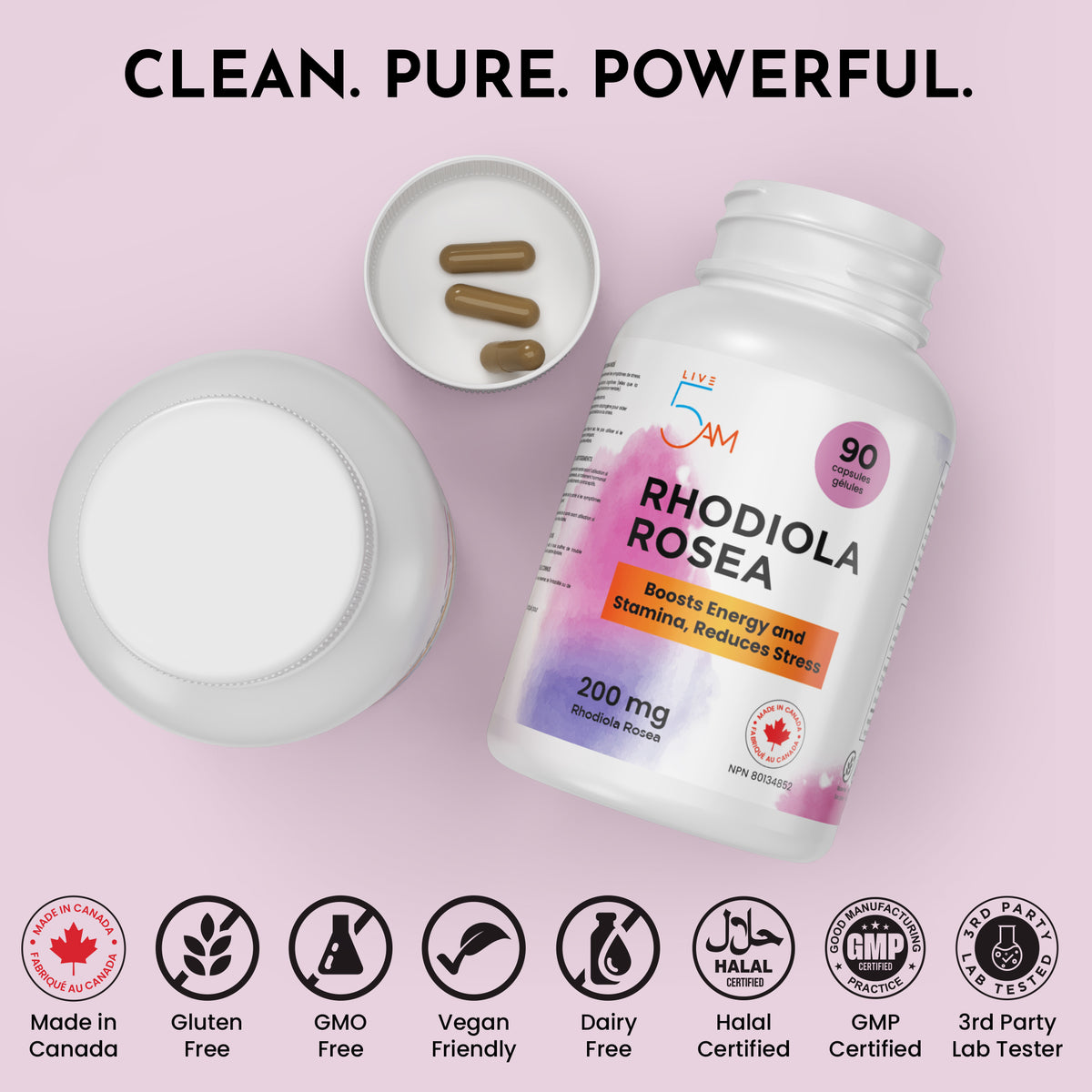 Rhodiola Rosea 200 mg