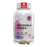 Live 5AM Rhodiola Rosea 200 mg bottle, 120 capsules